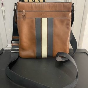 Coach man crossbody bag